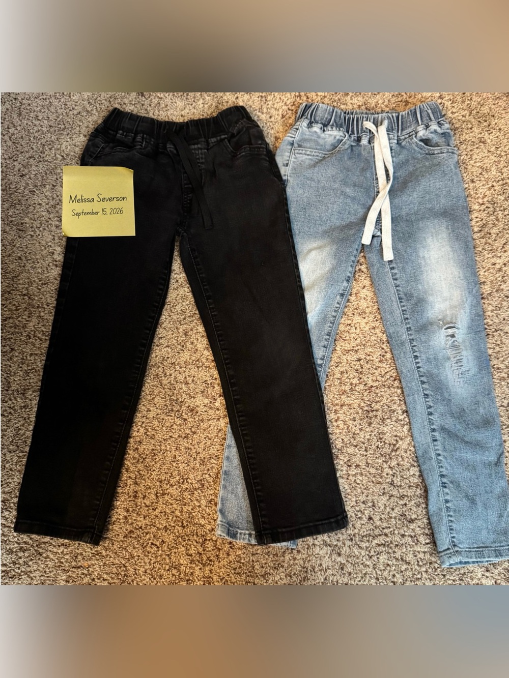 Little Bipsy Denim Pants Size 7